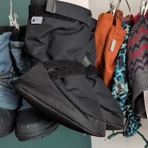 Men's Black Winter Boot Covers - Unbranded